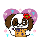 Lovely Puppy Vol.3 陽気なコッカちゃん（個別スタンプ：35）