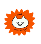 むひょうじょうネコ（個別スタンプ：1）