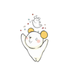 くまとテディベア（個別スタンプ：2）