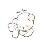 くまとテディベア（個別スタンプ：7）