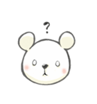 くまとテディベア（個別スタンプ：20）