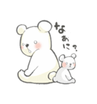 くまとテディベア（個別スタンプ：37）