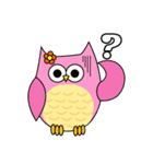 happy owls japan（個別スタンプ：5）