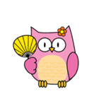 happy owls japan（個別スタンプ：10）