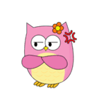 happy owls japan（個別スタンプ：11）