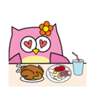 happy owls japan（個別スタンプ：26）