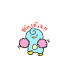 巻き髪ペンギンのクリ太（個別スタンプ：3）