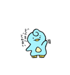 巻き髪ペンギンのクリ太（個別スタンプ：9）