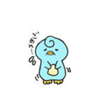 巻き髪ペンギンのクリ太（個別スタンプ：10）