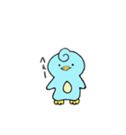 巻き髪ペンギンのクリ太（個別スタンプ：12）