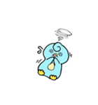 巻き髪ペンギンのクリ太（個別スタンプ：16）
