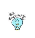 巻き髪ペンギンのクリ太（個別スタンプ：21）