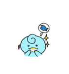 巻き髪ペンギンのクリ太（個別スタンプ：38）
