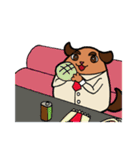 頑張れSEワンコ！（個別スタンプ：8）