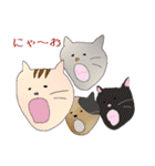 おねこさんず。（個別スタンプ：16）