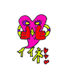 愛 love bird(heart)（個別スタンプ：16）