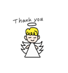 ほんわか天使（個別スタンプ：2）