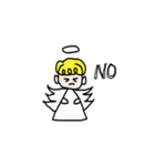 ほんわか天使（個別スタンプ：4）