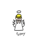 ほんわか天使（個別スタンプ：5）