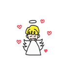 ほんわか天使（個別スタンプ：6）