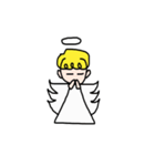 ほんわか天使（個別スタンプ：9）