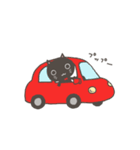 くろねことくろうさ（個別スタンプ：13）