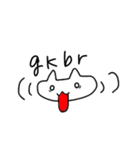 ヲタク用語とヌコ（個別スタンプ：5）
