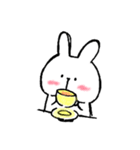 ほのぼのうさこ（個別スタンプ：1）