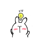 ほのぼのうさこ（個別スタンプ：10）