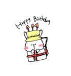 ほのぼのうさこ（個別スタンプ：36）