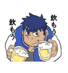 ダメな人たち獣たち（個別スタンプ：4）