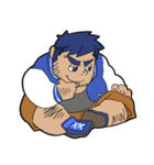 ダメな人たち獣たち（個別スタンプ：8）