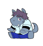 ダメな人たち獣たち（個別スタンプ：16）