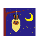 月のうさぎ RABY, Bunny ＆ Mitty（日本語）（個別スタンプ：39）