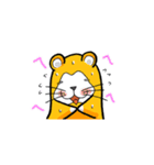 びくハムとニヤウサの日常1日目（個別スタンプ：9）