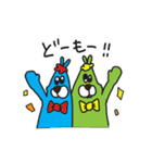 カラフルなうさぎ（個別スタンプ：37）