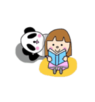 Girl＆Panda～Part2～（個別スタンプ：37）