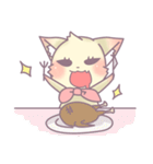 かまってにゃんこ（個別スタンプ：8）