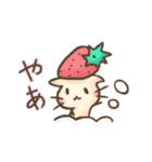 ホットな日に、お菓子なくしらーず（個別スタンプ：3）