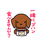 二匹のダックス（個別スタンプ：29）