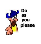 Alex the funny viking（個別スタンプ：14）