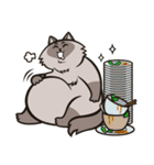 Pao Pao「太った猫」（個別スタンプ：5）
