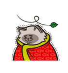 Pao Pao「太った猫」（個別スタンプ：9）
