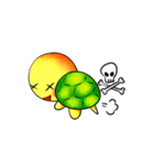 Kame the Red Eared Turtle（個別スタンプ：13）