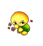Kame the Red Eared Turtle（個別スタンプ：21）