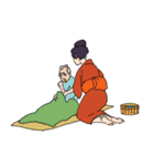 謝り侍 お頼み忍者（個別スタンプ：16）