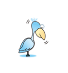 大きな青い鳥（個別スタンプ：31）