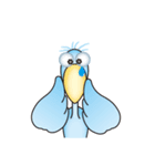 大きな青い鳥（個別スタンプ：35）
