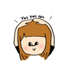ほっこりときどきウサギ。（個別スタンプ：6）