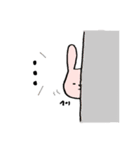 ほっこりときどきウサギ。（個別スタンプ：25）